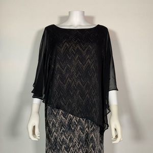 CONNECTED APPAREL WINE DRESS SZ 8 main image 1